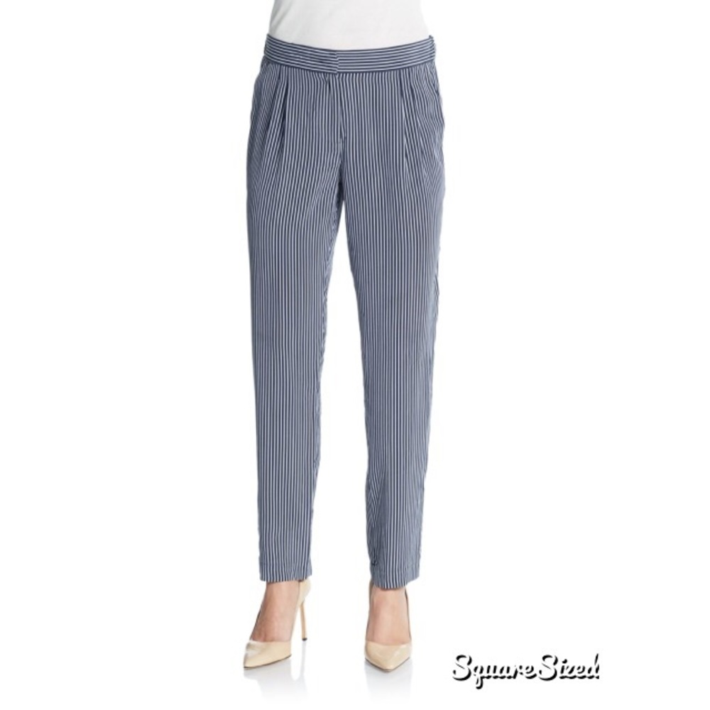 Equipment Soren Silk Striped Pants